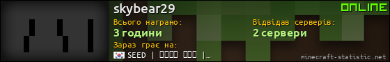 Юзербар 560x90 для skybear29