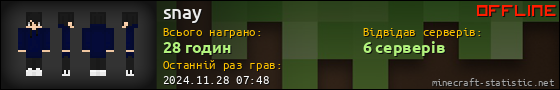 Юзербар 560x90 для snay