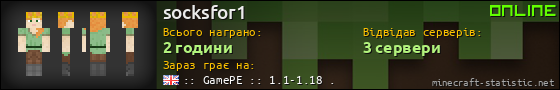 Юзербар 560x90 для socksfor1