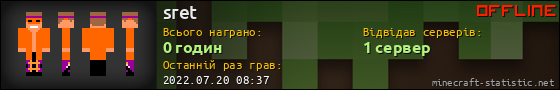 Юзербар 560x90 для sret