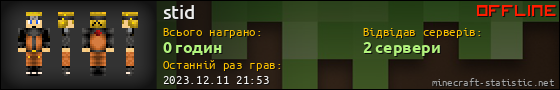 Юзербар 560x90 для stid