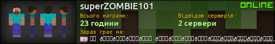 Юзербар 560x90 для superZOMBIE101