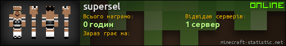 Юзербар 560x90 для supersel