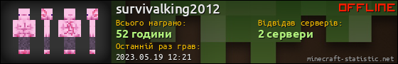 Юзербар 560x90 для survivalking2012