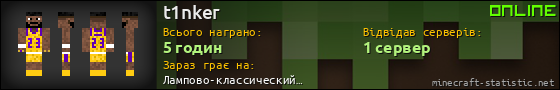 Юзербар 560x90 для t1nker
