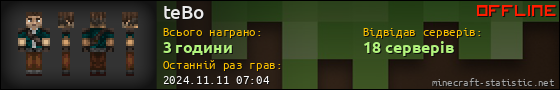 Юзербар 560x90 для teBo