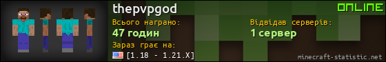 Юзербар 560x90 для thepvpgod