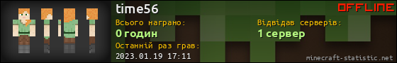 Юзербар 560x90 для time56