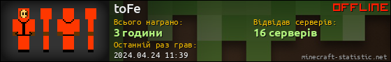 Юзербар 560x90 для toFe