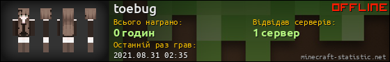 Юзербар 560x90 для toebug