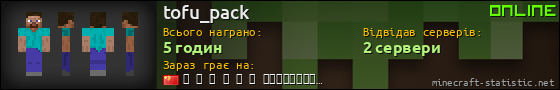 Юзербар 560x90 для tofu_pack