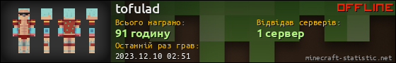 Юзербар 560x90 для tofulad