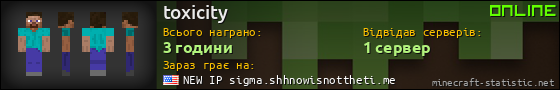 Юзербар 560x90 для toxicity
