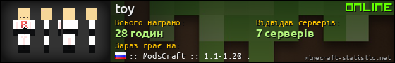 Юзербар 560x90 для toy