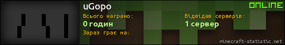 Юзербар 560x90 для uGopo