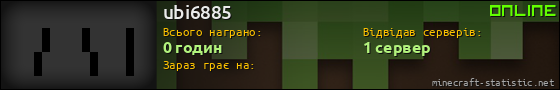 Юзербар 560x90 для ubi6885