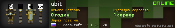 Юзербар 560x90 для ubit