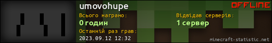 Юзербар 560x90 для umovohupe