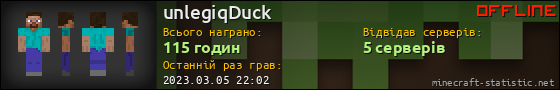 Юзербар 560x90 для unlegiqDuck