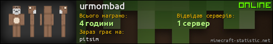 Юзербар 560x90 для urmombad