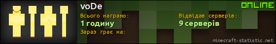 Юзербар 560x90 для voDe