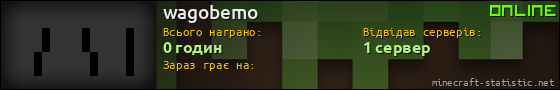 Юзербар 560x90 для wagobemo