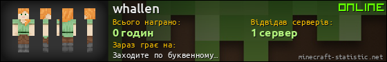 Юзербар 560x90 для whallen