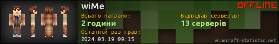 Юзербар 560x90 для wiMe