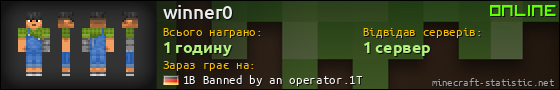 Юзербар 560x90 для winner0