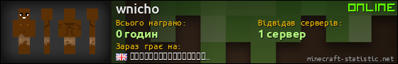 Юзербар 560x90 для wnicho