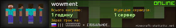 Юзербар 560x90 для wowment