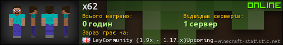 Юзербар 560x90 для x62