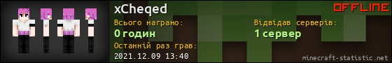 Юзербар 560x90 для xCheqed