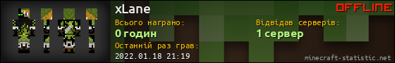 Юзербар 560x90 для xLane