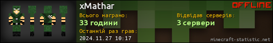 Юзербар 560x90 для xMathar