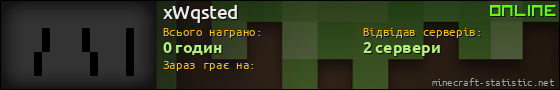 Юзербар 560x90 для xWqsted
