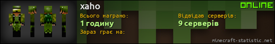 Юзербар 560x90 для xaho