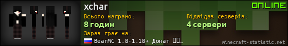 Юзербар 560x90 для xchar