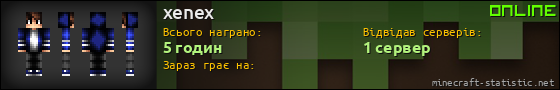 Юзербар 560x90 для xenex