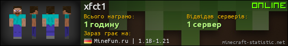 Юзербар 560x90 для xfct1