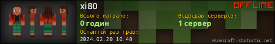 Юзербар 560x90 для xi80
