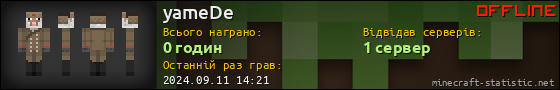 Юзербар 560x90 для yameDe