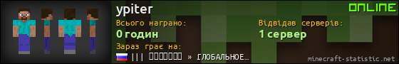 Юзербар 560x90 для ypiter