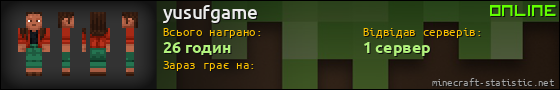 Юзербар 560x90 для yusufgame