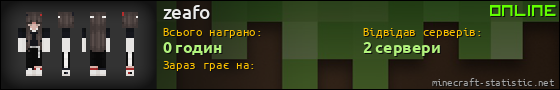 Юзербар 560x90 для zeafo