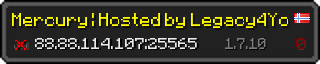 Userbar 320x64 in minecraft style for 88.88.114.107:25565