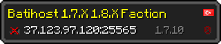 Userbar 320x64 in minecraft style for 37.123.97.120:25565