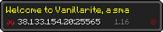 Userbar 320x64 in Minecraft-Stil für den Server 38.133.154.20:25565