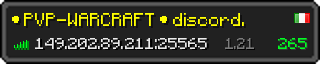 Userbar 320x64 in minecraft style for 149.202.89.211:25565