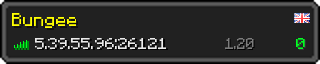 Userbar 320x64 in minecraft style for 5.39.55.96:26121